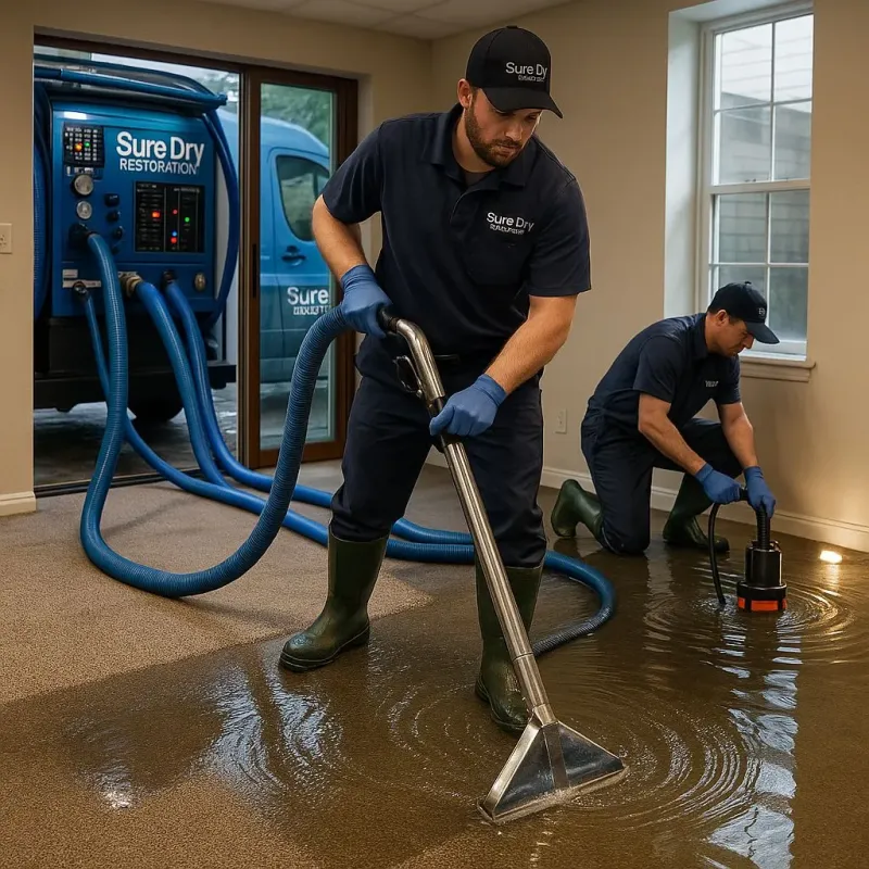 Water Extraction and Removal process in Cooper City, FL